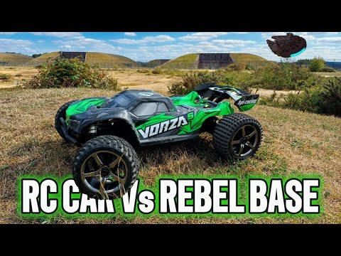 This INSANE RC Car DESTROYED the Rebel Base! HPI Vorza S FLUX Ultimate Bash Test