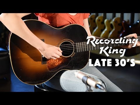 Late 30's Recording King played by Molly Tuttle