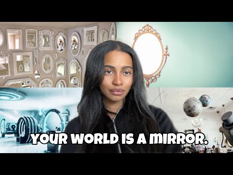 your world is a mirror.