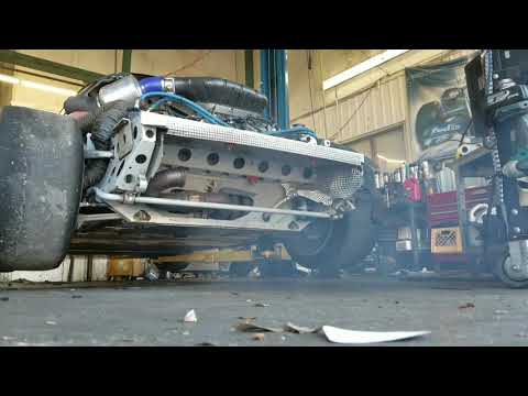 Lotus Evora GX startup, without muffler.