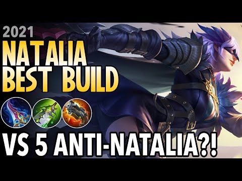 Natalia Best Build in 2021| Top 1 Global Natalia Build | Natalia Gameplay -Mobile Legends: Bang Bang