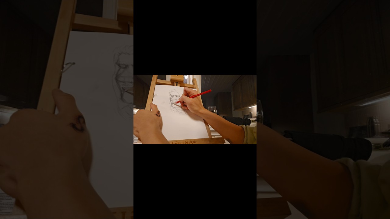 Live potrait painting in an hour 🎨👨‍🎨🖼