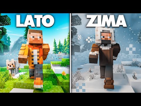 100 Graczy Symuluje Epokę Lodowcową w Minecraft