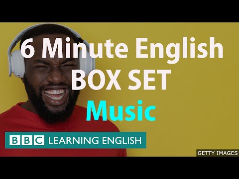 BOX SET: 6 Minute English - 'Music' English mega-class! Thirty minutes of new vocabulary!