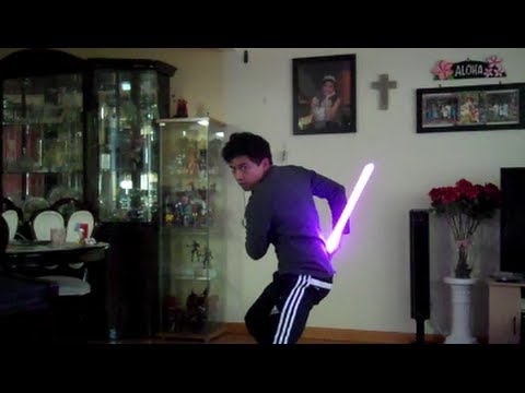 Ultrasabers Aeon LE v3 Lightsaber Demonstration