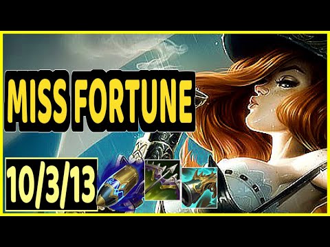 MISS FORTUNE VS TWITCH - 10/3/13 KDA ADC GAMEPLAY