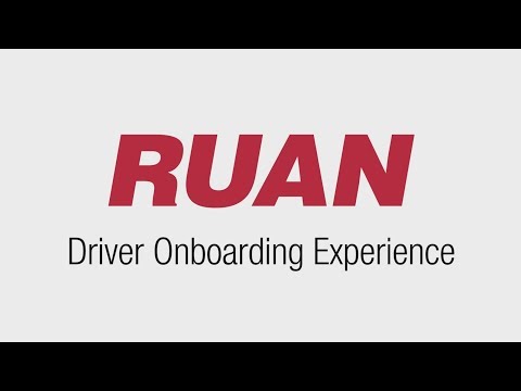 Ruan Driver Onboarding Experience