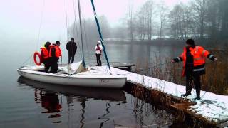 preview picture of video 'III Grudniowy Rejs Omegami po Pętli Mazurskiej. Pierwszy dzień - Buwełno'