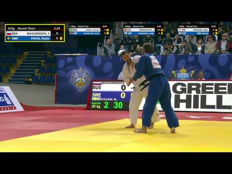 Sirazhudin Magomedov vs Robin Pacek Grand-Slam Tyumen 2015
