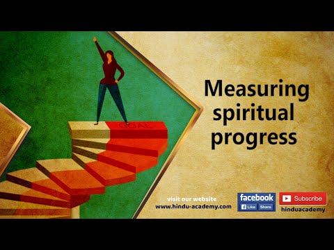 Measuring spiritual progress