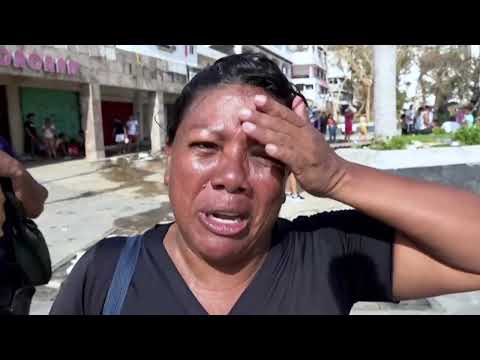 Acapulco: Pleas for help as deaths rise after Hurricane Otis