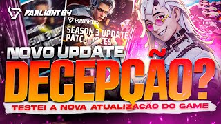 TESTEI A NOVA ATUALIZAÇÃO DO FARLIGHT 84! TRAGICO DEMAIS🔥🔥🔥