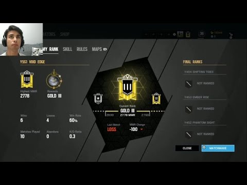 گیمپلی رینبو با تاندر gameplay rainbow six siege with thunder