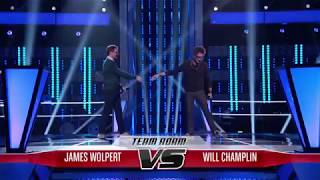 The Voice battles James wolpert vs Will champlin &quot;Radioactive&quot;