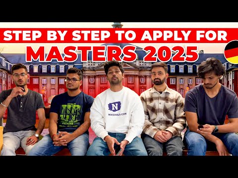 2025: STEP BY STEP PROCESS TO APPLY FOR MASTERS IN GERMANY 🇩🇪 IN 2025