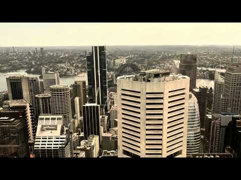 Sydney Tower Australia 🇦🇺 View Nice 😊 👍🏻 Beautiful Bridge 🌉 🌁 Opra House 🏡 🏠