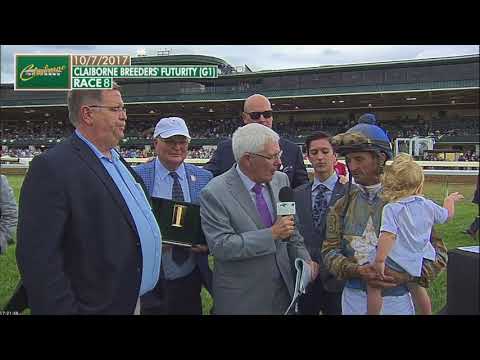 Free Drop Billy Wins the 2017 Claiborne Breeders' Futurity (G1)
