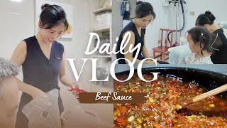 Cooking My Brother's Favorite Family Recipe: The Amazing Beef Sauce He Always Takes Home.