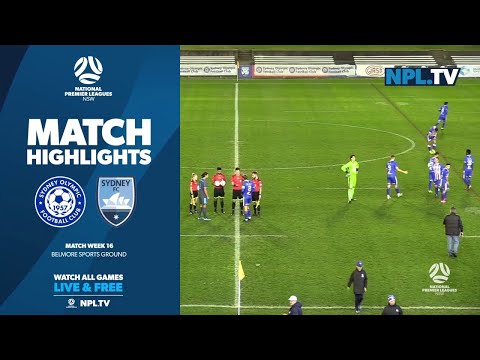 NPL NSW Men's Round 16 – Sydney Olympic v Sydney FC