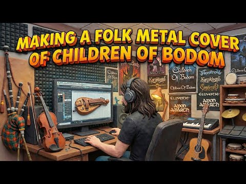 Producing a Folk Metal Cover of Children of Bodom Cover in Cubase