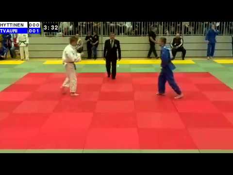 Judo U18 SM 2014: P18-66: HYTTINEN - TVAURI