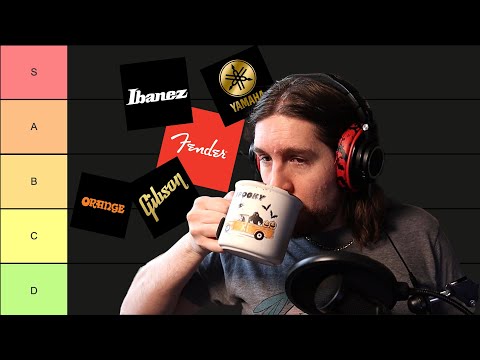 Ranking all the bass brands, I guess