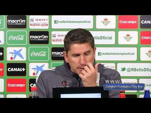 Garrido: "En la Copa no estamos obligados, pero si ganamos y nos clasificamos, perfecto"