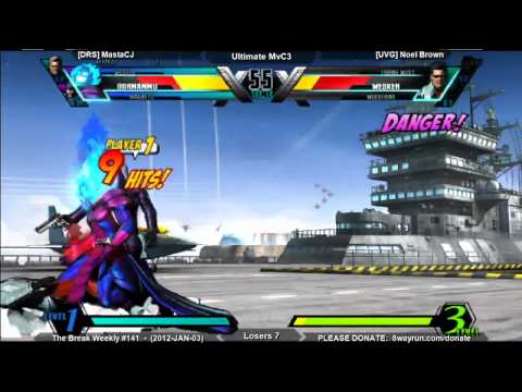 The Break #141 - uMvC3 L7 - [DRS] MastaCJ VS [UVG] Noel Brown