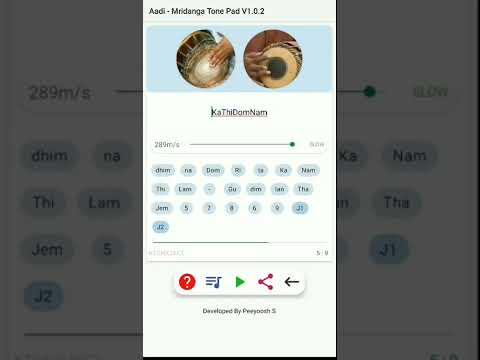 Aadi Mridangam Stroke Editor video thumbnail