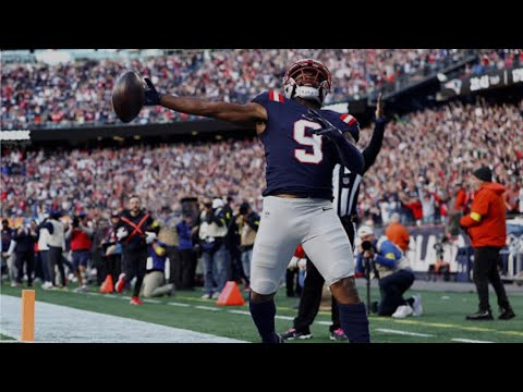 Kayshon Boutte - Highlights - New England Patriots vs Cleveland Browns - NFL Week 8 2025