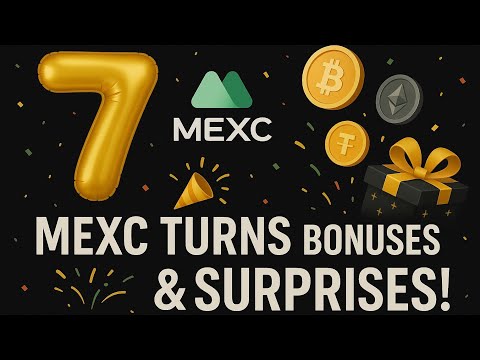 Massive Airdrops & Events. MEXC Celebrates 7 Years 🎊💸. #mexc #mexcglobal #mexc7years  #web3community