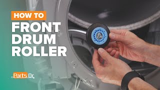 How to replace the front drum support rollers on your Samsung dryer (part # DC97-16782E)