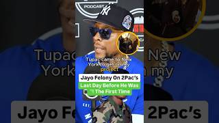 Jayo Felony On 2Pac’s Last Day Before He Was 🔫 The First Time