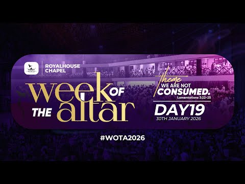 🔴 LIVE | Week of the Altar 2026 | Day 19 | 30. 01. 26 | #WOTA2026