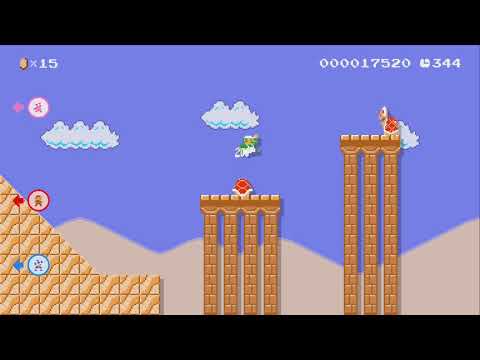 Online Versus ~ Desert Stroll by AxelHusky - Super Mario Maker 2 - No Commentary 1bt