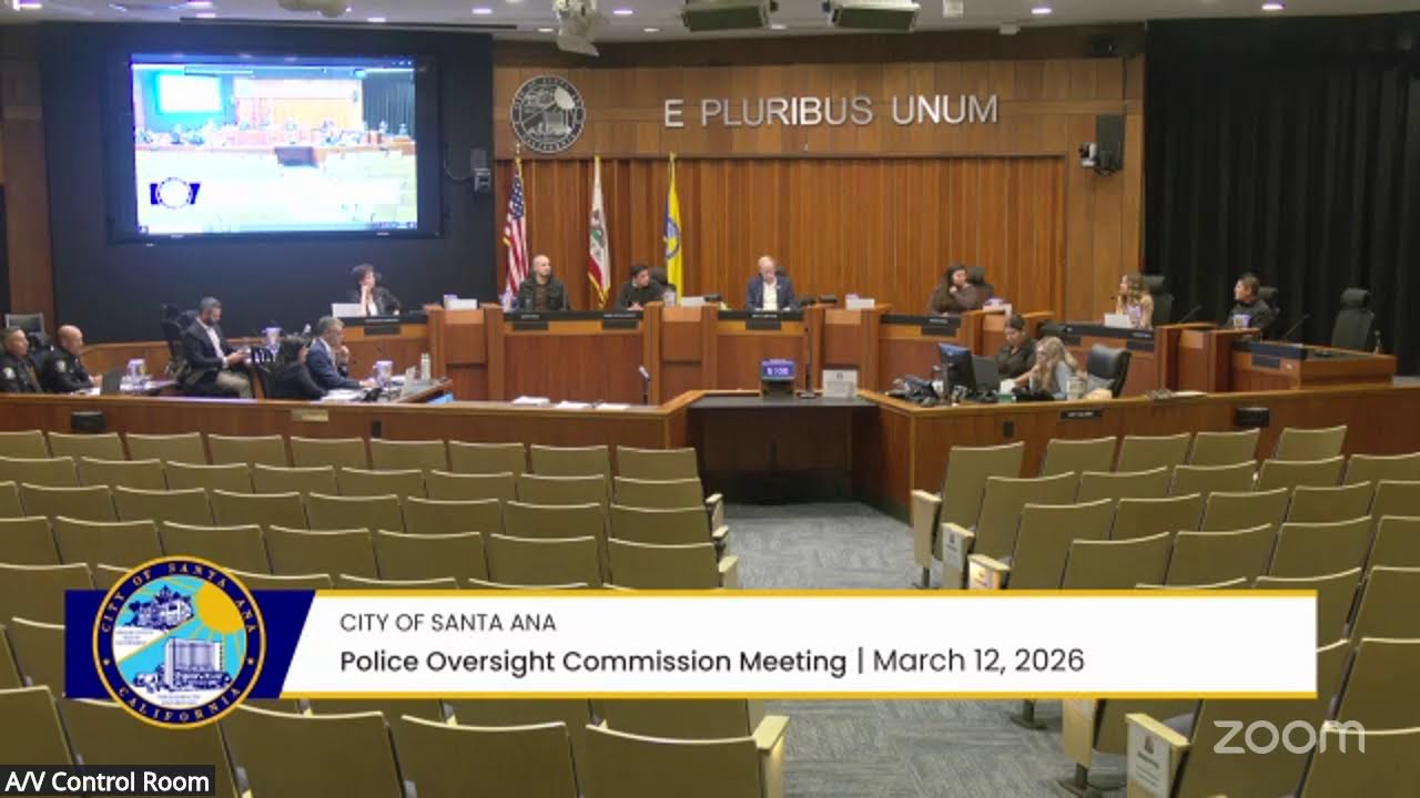 Police Oversight Commission - Regular Meeting