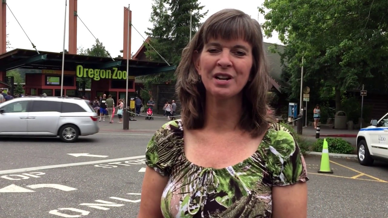 Sign in Oregon Zoo - Sea otter pup enclosure