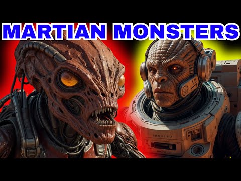 MARTIAN MONSTERS! MARTIAN ANIMATION! HUMANS CONQUER MARS!
