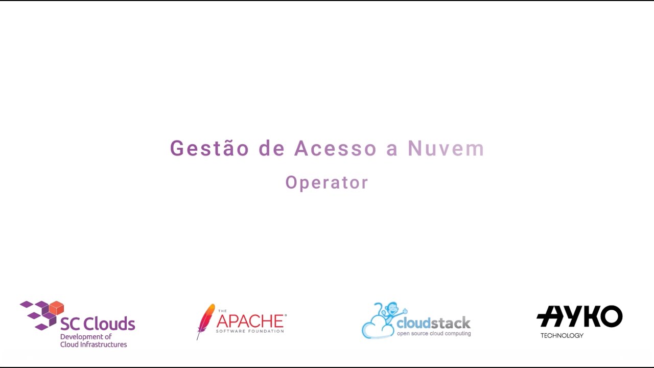 Operator - Gestão de Acesso a Nuvem