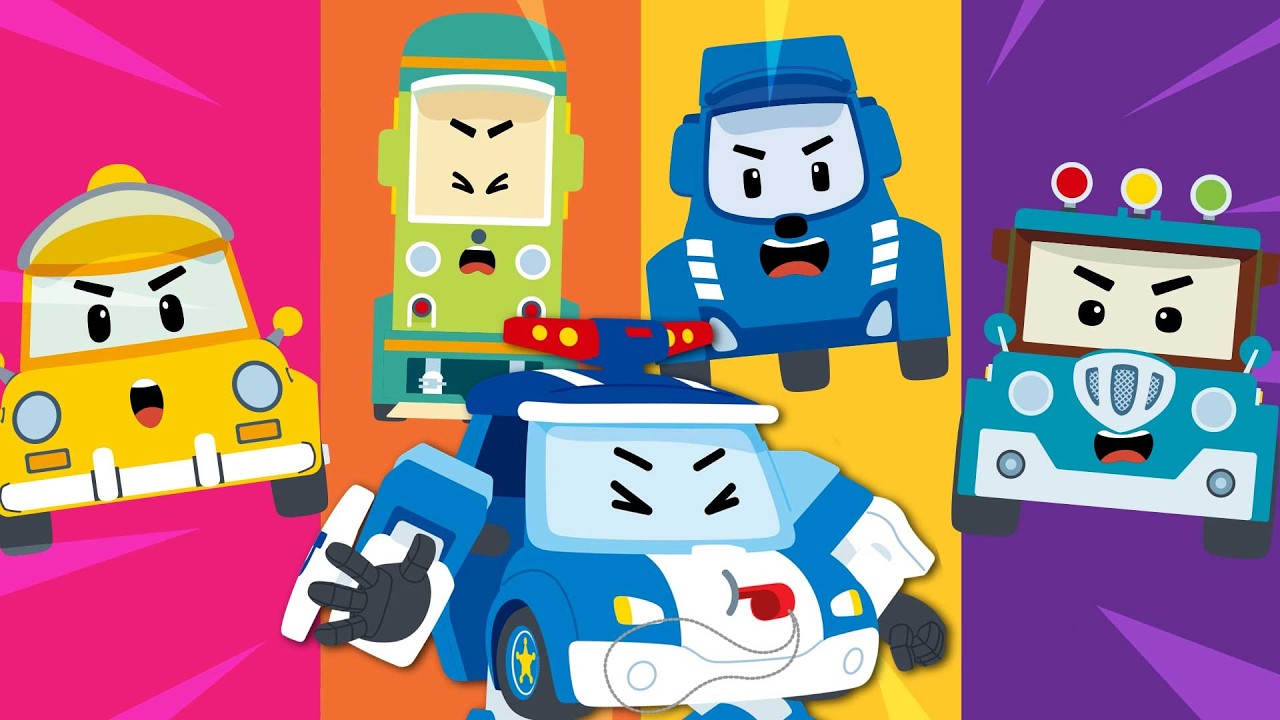 ポリーといっしょにうごこう！うんどうのうた│ロボカーポリー1時間プレイリスト│くるまのソング│人気童謡│ロボカーポリー 子供の歌