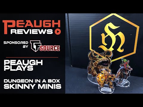 Peaugh Plays: Dungeon in a Box SKINNY MINIS