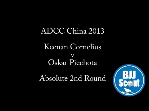 BJJ Scout Bsides: Keenan Cornelius v Oskar Piechota ADCC China 2013 Absolute 2nd Round