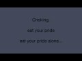 Choke lyrics - Alice in Chains