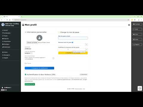 Tutoriel : Accès à Mon Profil