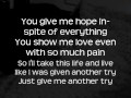 Ryan Kirkland - You Give Me Hope with Lyrics