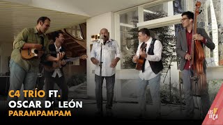 Video thumbnail of "C4 Trío Ft. Oscar D' León - Parampampám"