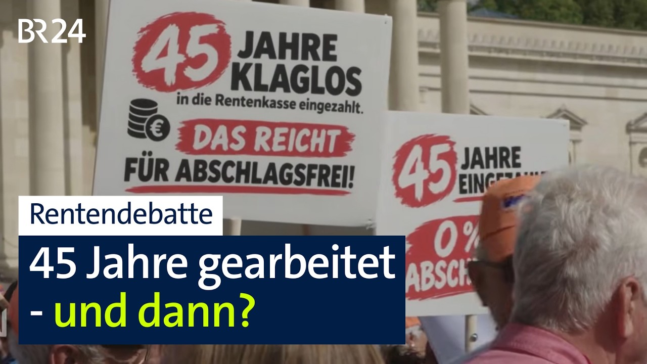 Rente: 45 Jahre gearbeitet – und jetzt? | mehr/wert | BR24