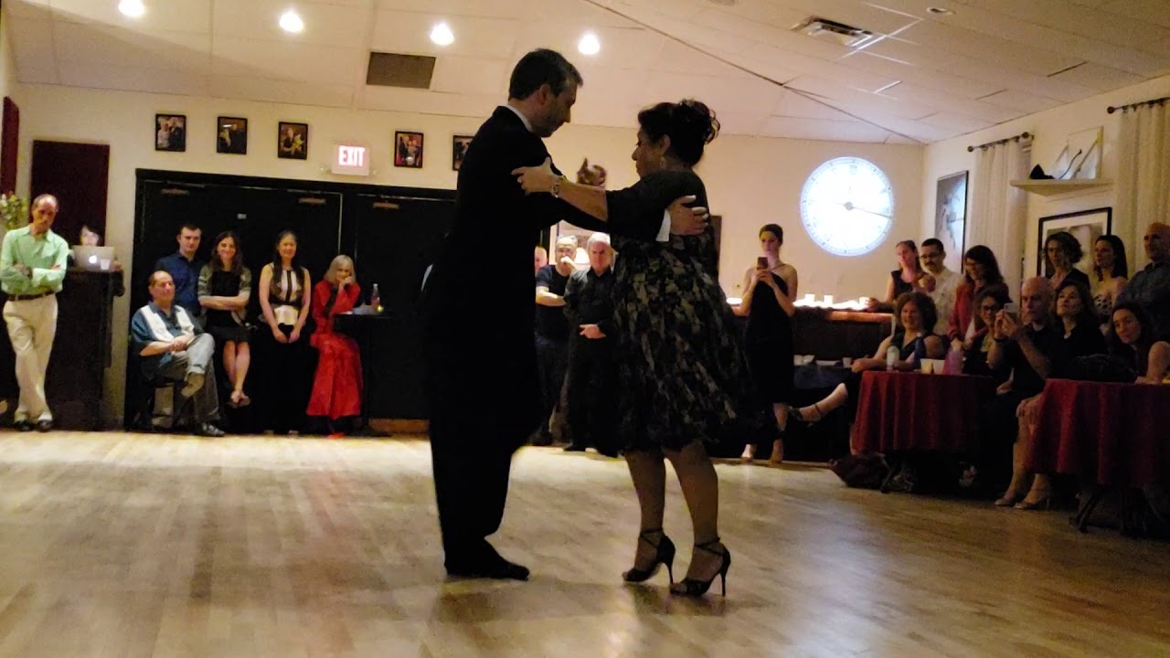 Graciela Gonzalez & Adam Cornett, Blue Milonga 051218, Belmont, MA