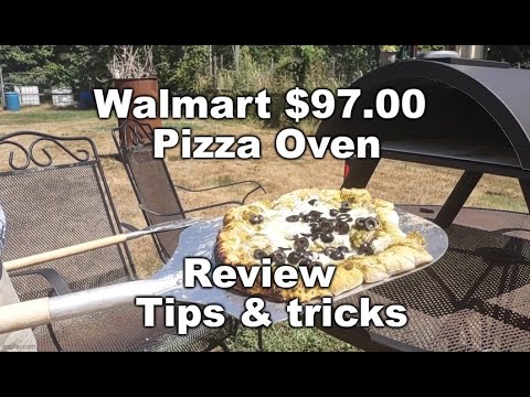 $97 Outdoor Pizza Oven Review from Walmart Expert Grill 15" Charcoal Pizza Oven