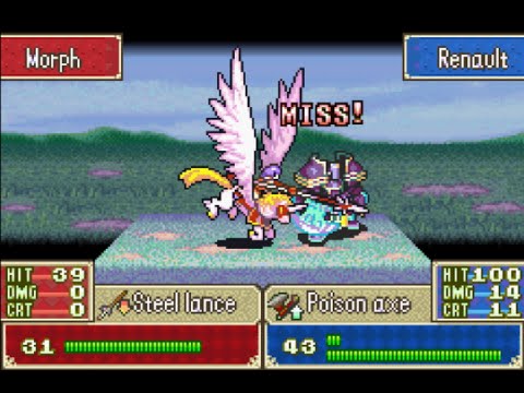 Fire Emblem 7 Eubans Randomizer: Part 62 - Palette Town